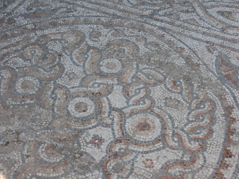 Close up of mosaic