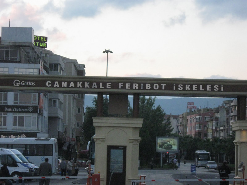 Leaving Canakkale