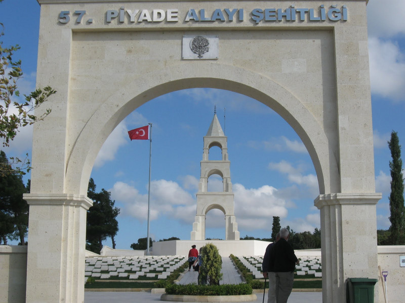 Turkish memorial and cemetery