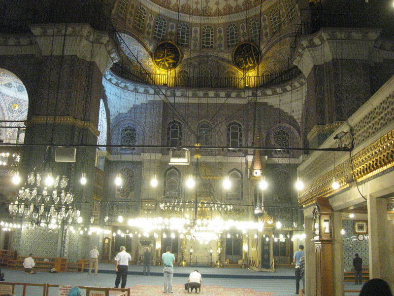 Interior of the New Mosque