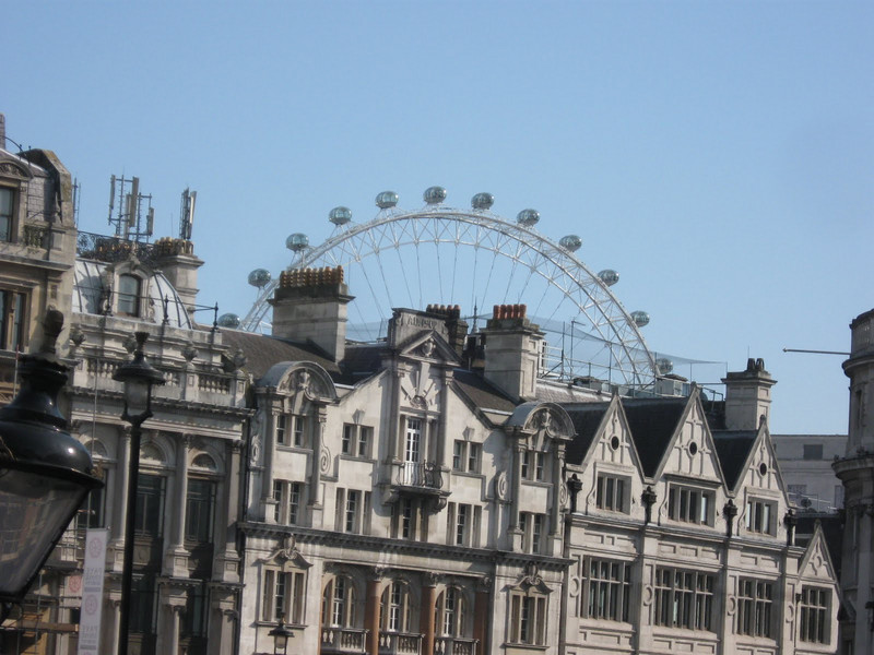 London Street - Eye in the background
