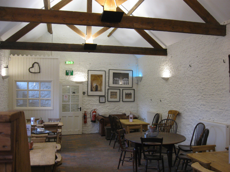 Inside historical building in Lacock