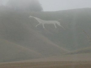 "The White Horse" - on the way to the Cotswolds