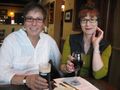 Susan and Carol at pub