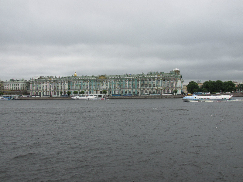 First view of the Winter Palace