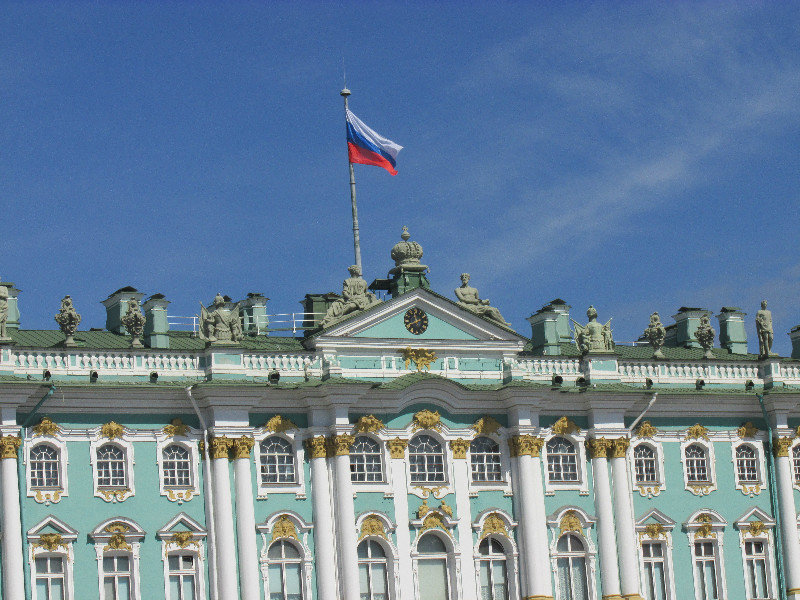 the Winter Palace; a birthday present for Catherine the Great!