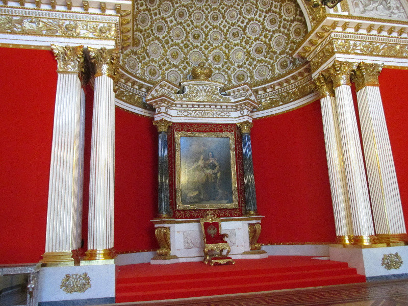 The palace was a present for Elizabeth, daughter of Peter the Great