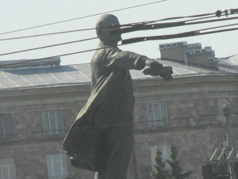 Iconic Statue of Lenin