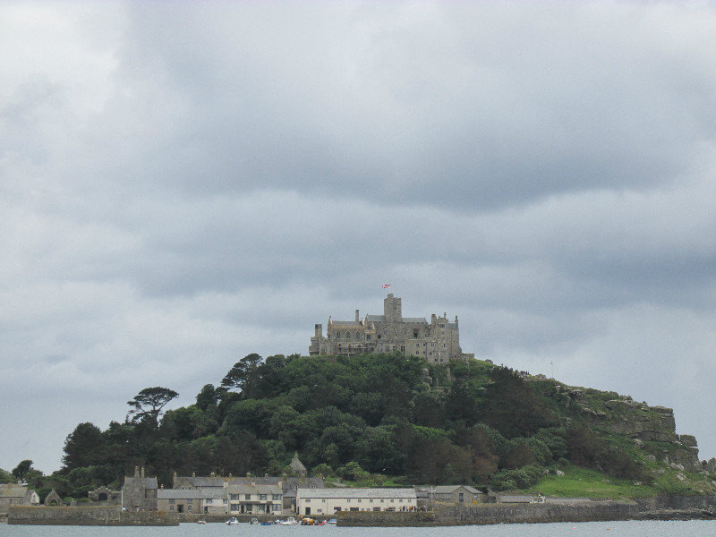 A first view of Saint Michael's Mount