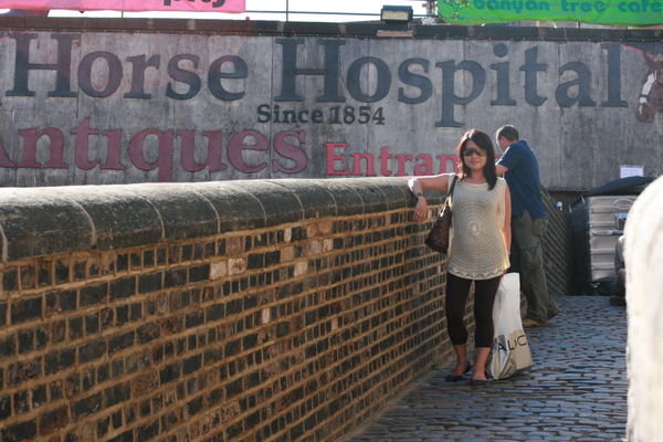 Robyn at the Horse Hospital