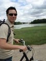 Me on my bike at Versailles