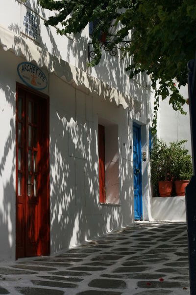 Street in Mykonos Town