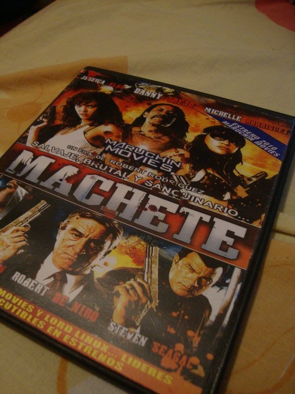 Machete knockoff DVD