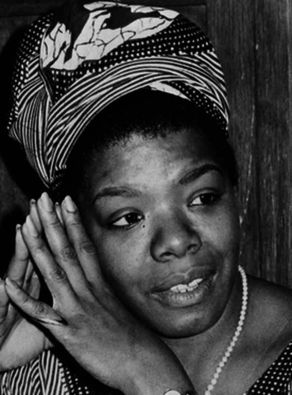 Maya Angelou in the 1960s