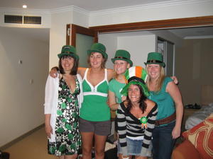 paddys day with the girls