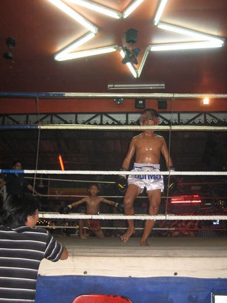 young kids, Muay Thai boxing