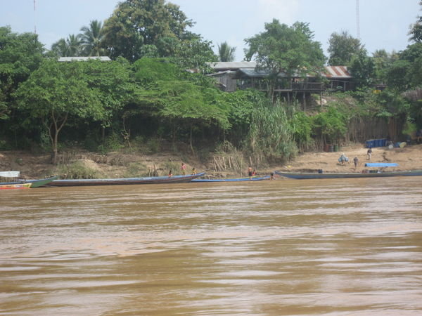 Village along the Mekong