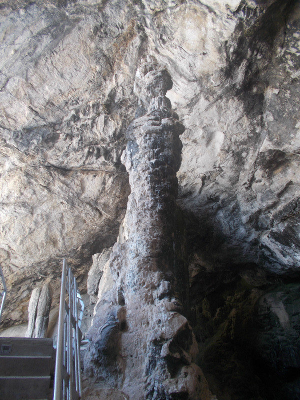 Plus haut stalagmite d'Europe