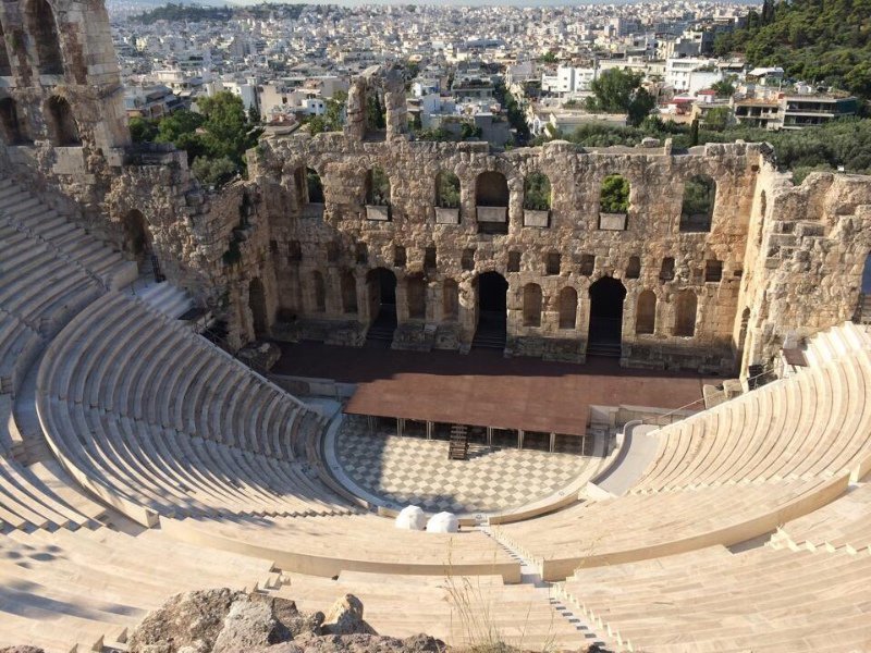 Odeon of Herodes Atticus ampitheatre
