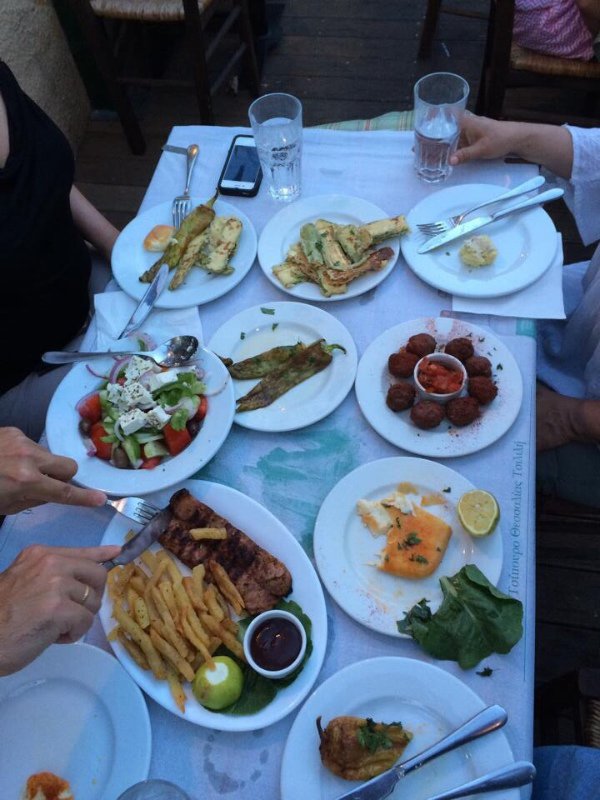 A Greek feast