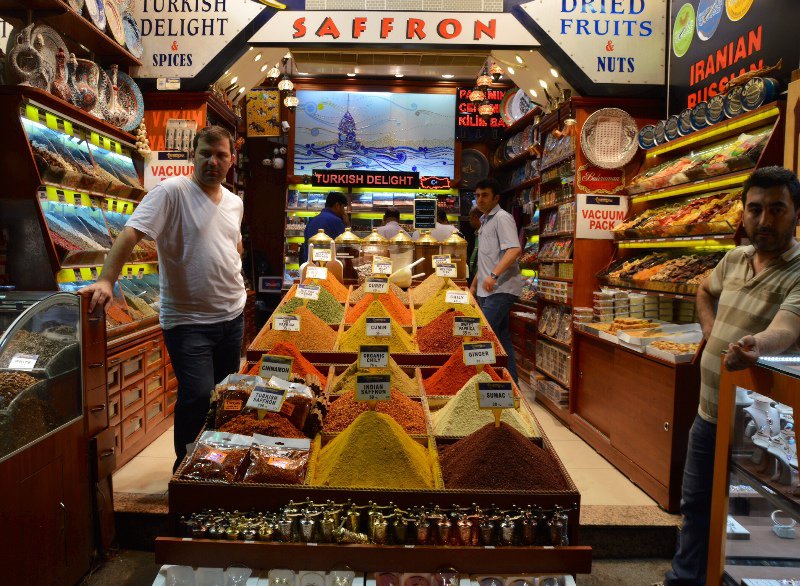 Spices at the spice market