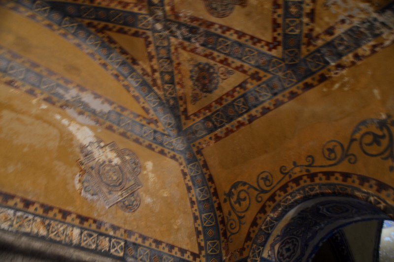 Old mosaics in Hagia Sophia