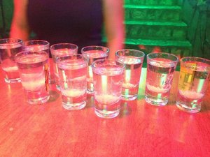 Second round of shots