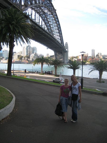 Me and Zo by the Harbour Bridge