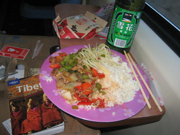 The basic necessities for a train ride to Lhasa
