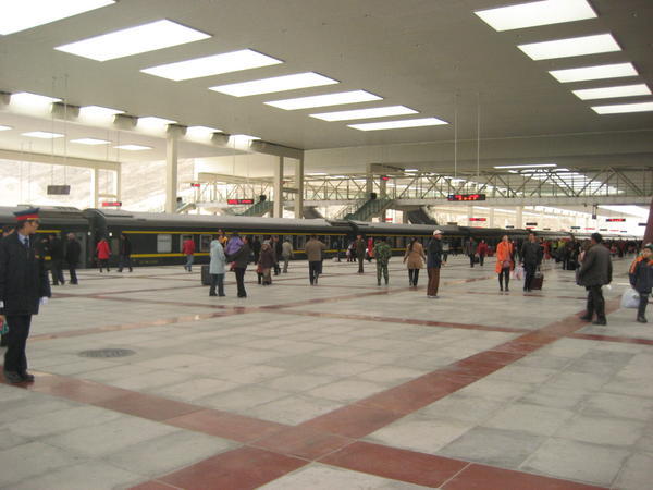 Lhasa train station