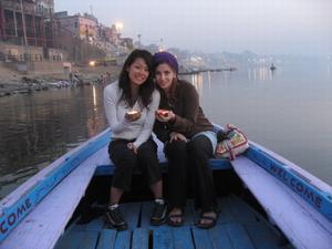 Morning on the Ganges on Noa's birthday