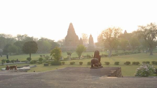 Sunrise at the western temples