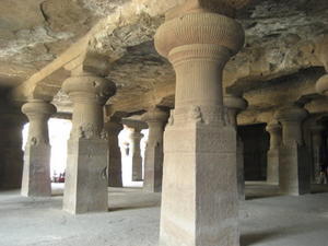 Over 2 dozen pillar in the caves