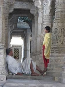 a Jain student at Ranakpur