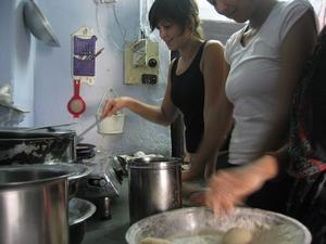 Chapati making assembly line