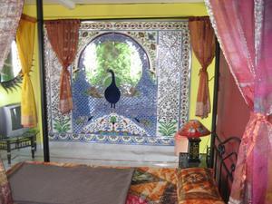 another pretty room at Udaipur (no, we couldn't afford to stay here)