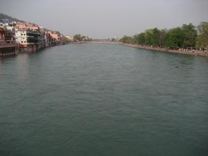 The vast Ganga