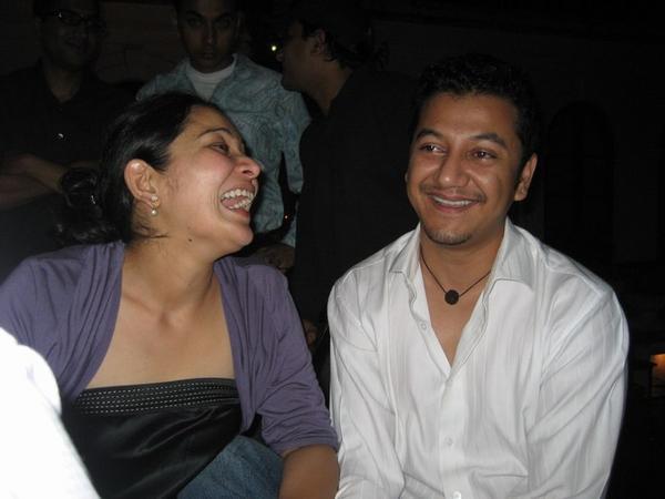 Geeta's contagious laugh