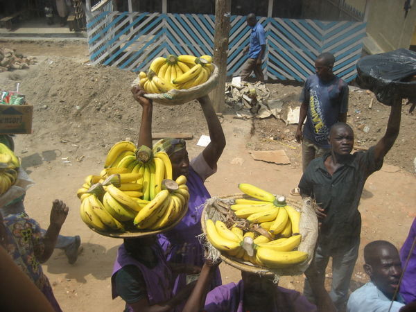 you can never get enough bananas here in East Africa
