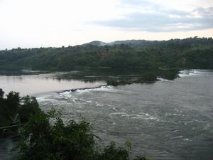 View of the Nile from Adrift campsite 