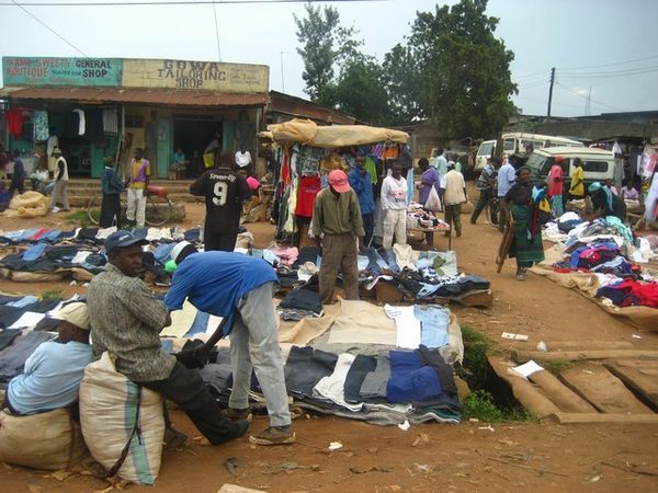 local market at Bungoma