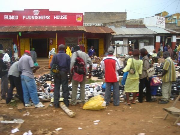 local market at Bungoma