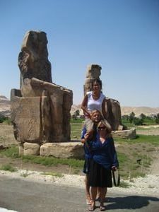 Robert Jen and I at Colossi of Memnon