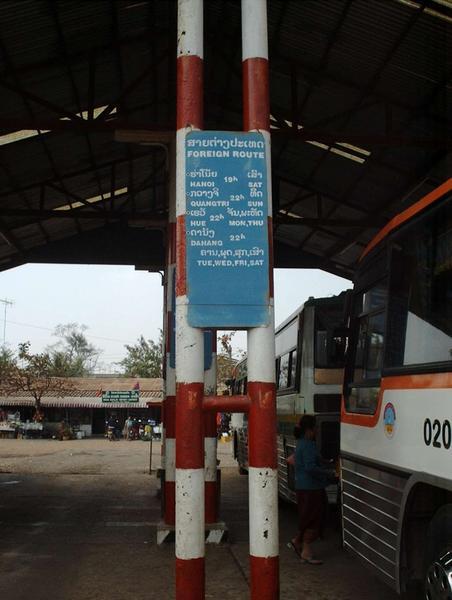 Bus Station in Savanaket