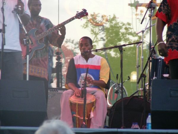 Garifuna drummer