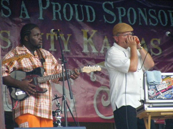 Marquise Knox @ KCK Blues festival
