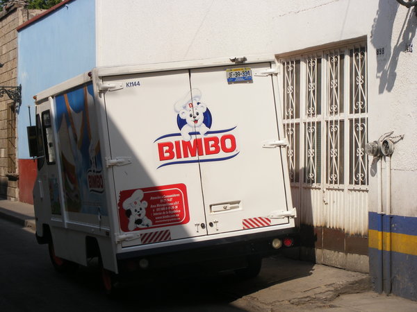 Bimbo Bread truck