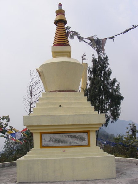 Stupa (Chorten) near the Hanuman park