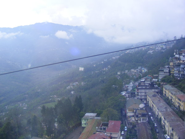 View from ropeway