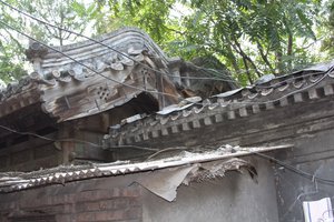 Beijing - Typical Hutong roof line